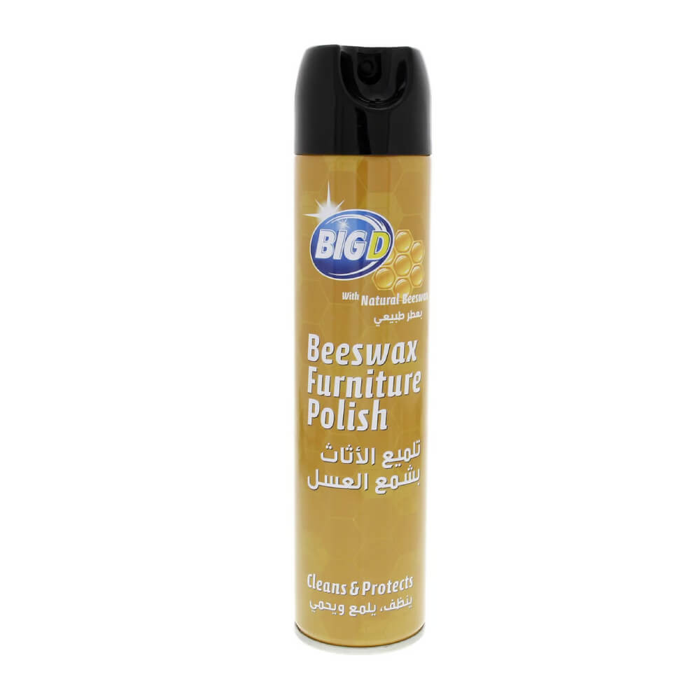 Big D Beeswax Furniture Polish Clean & Protect 300ml