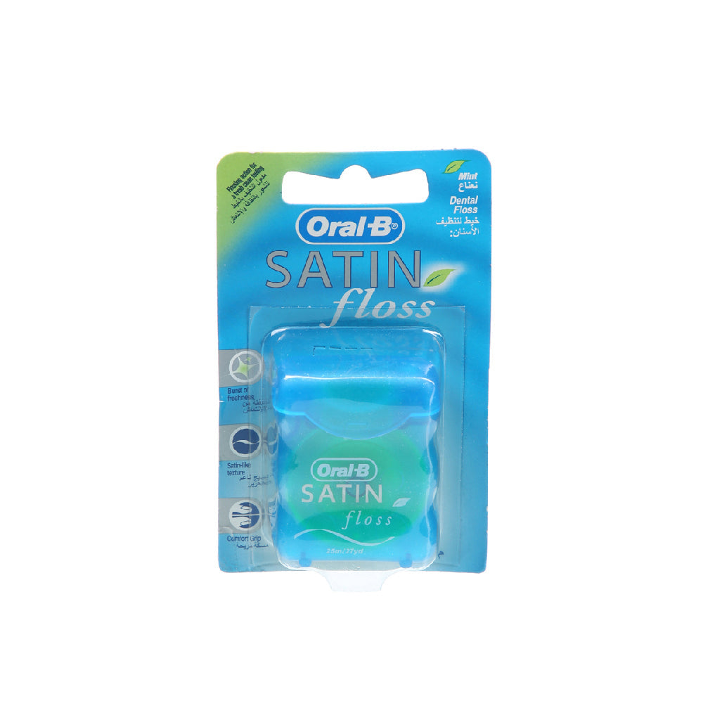 Oral B Satin Floss Mint 25m