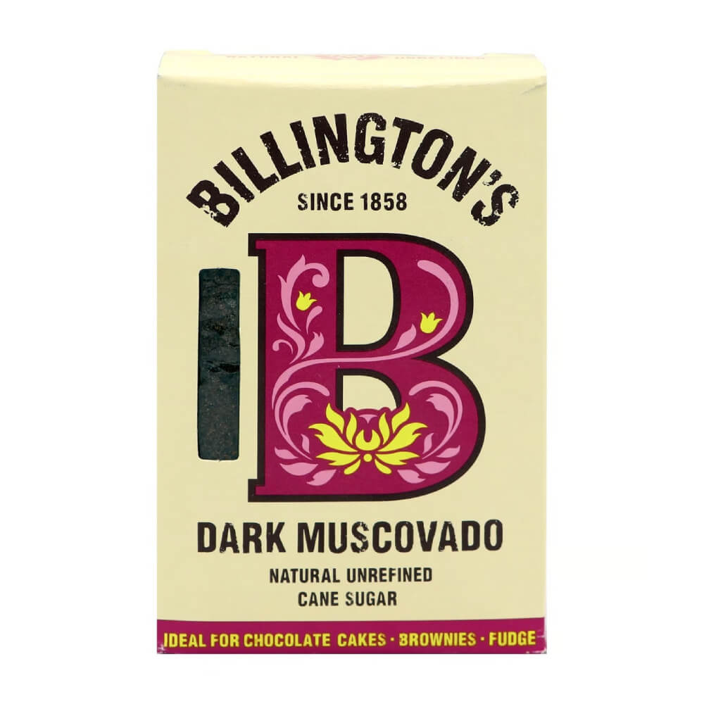 Billington'S Dark Muscovado Cane Sugar 500gm