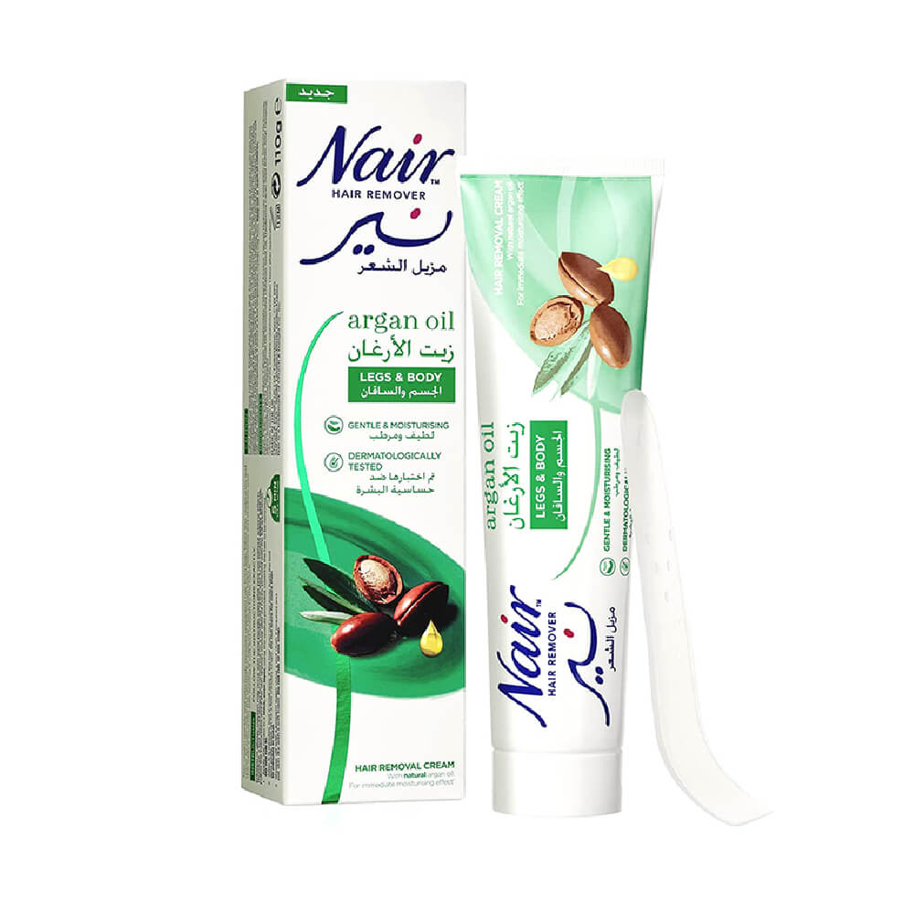 Nair Hair Remover Legs & Body Argan Oil Cream 110ml