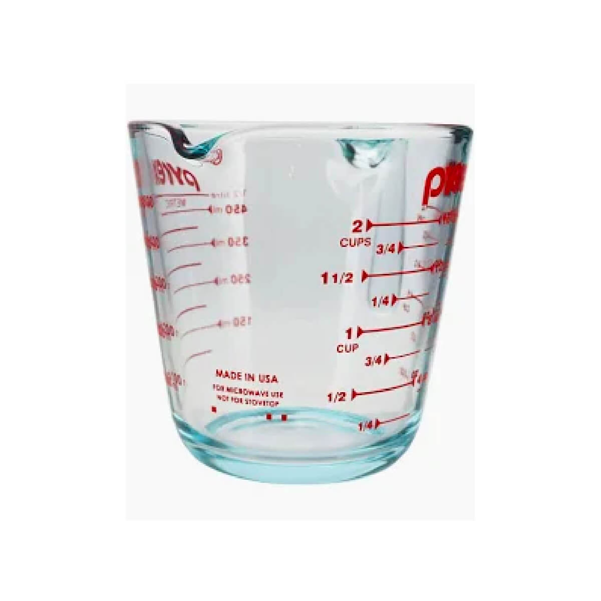 Pyrex Glass Measure Jug 12X12Cm 500ml