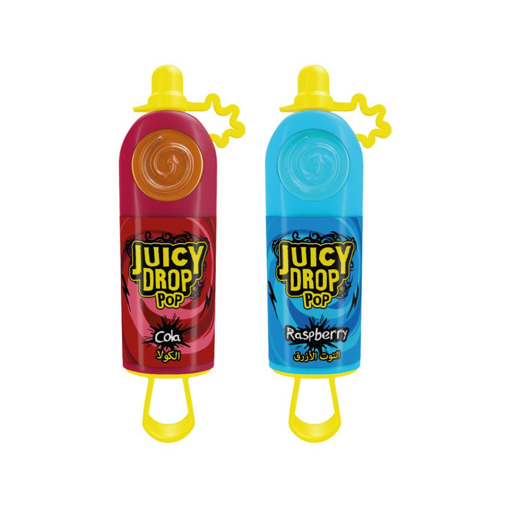 Bazooka Juicy Drop Pop Cola&Raspberry 26gm