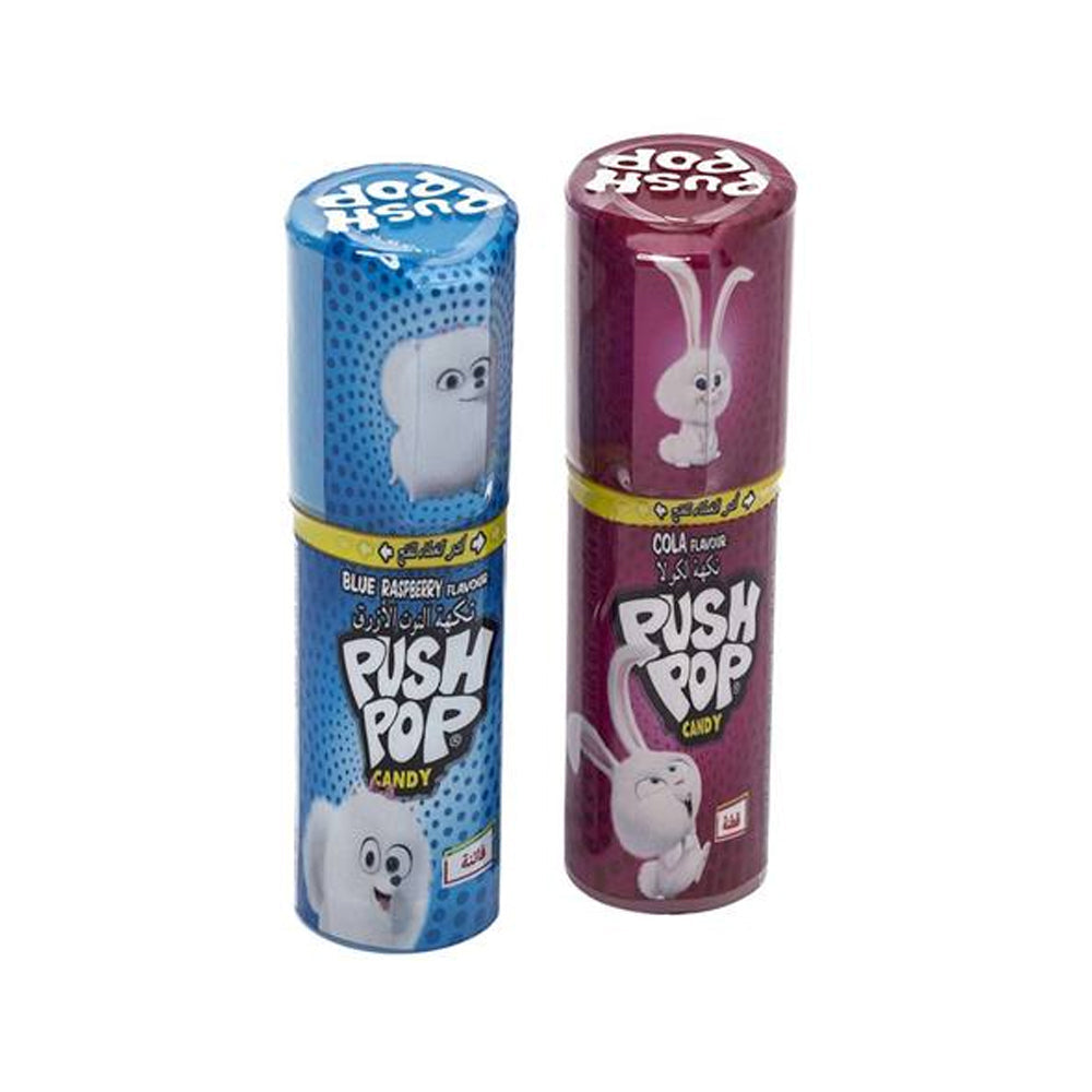 Bazooka Push Pop Cola & Raspberry 15G