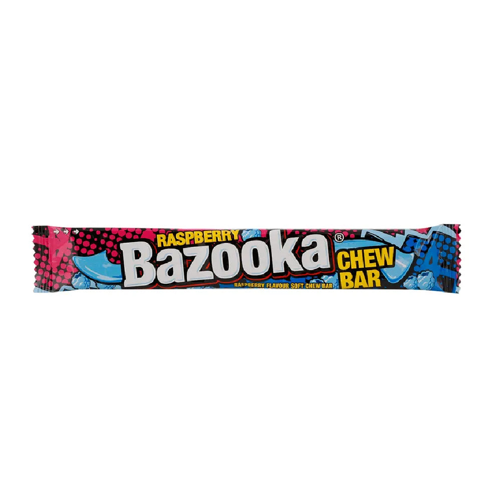 Bazooka Raspberry Soft Chew Bar 14gm