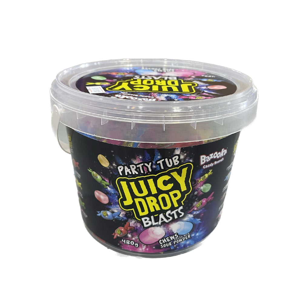 Bazooka Party Tub Juicy Drop 480gm