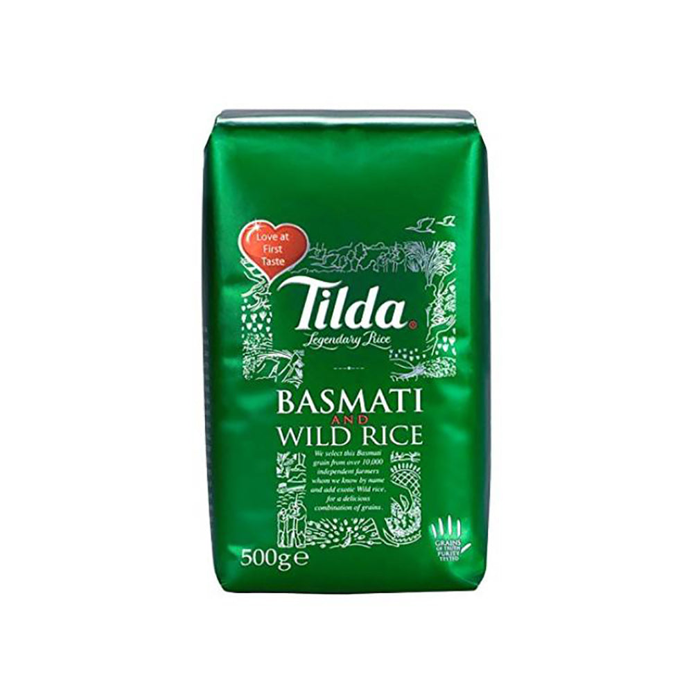 Buy Tilda Basmati & Wild Rice 500G - Shop On The Fresh Market UAE