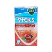 Vicks Wild Cherry & Eucalyptus Soothing And Refreshing Throat Drops 40gm