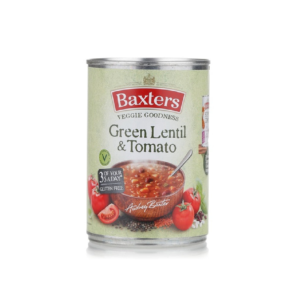 Baxters Green Lentil & Tomato 400gm