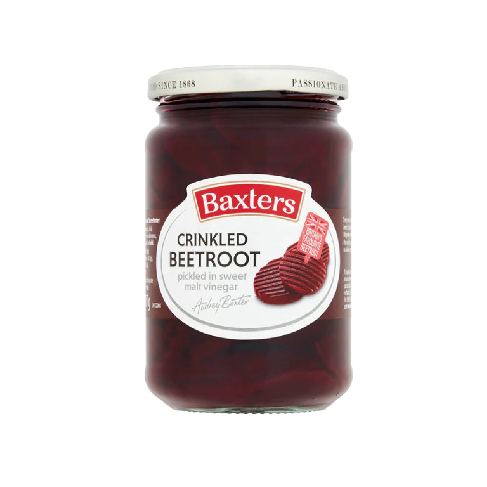 Baxters Crinkled Cut Beetroot Pickled 340gm