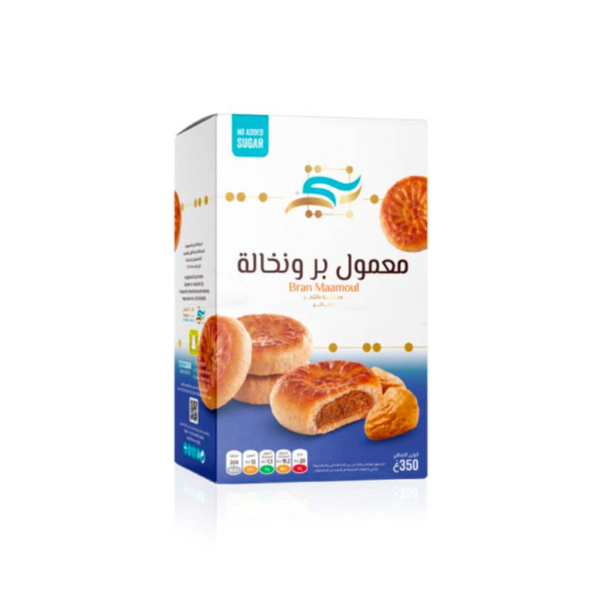 Bentte Bran Maamoul Stuffed With Premium Dates 350g