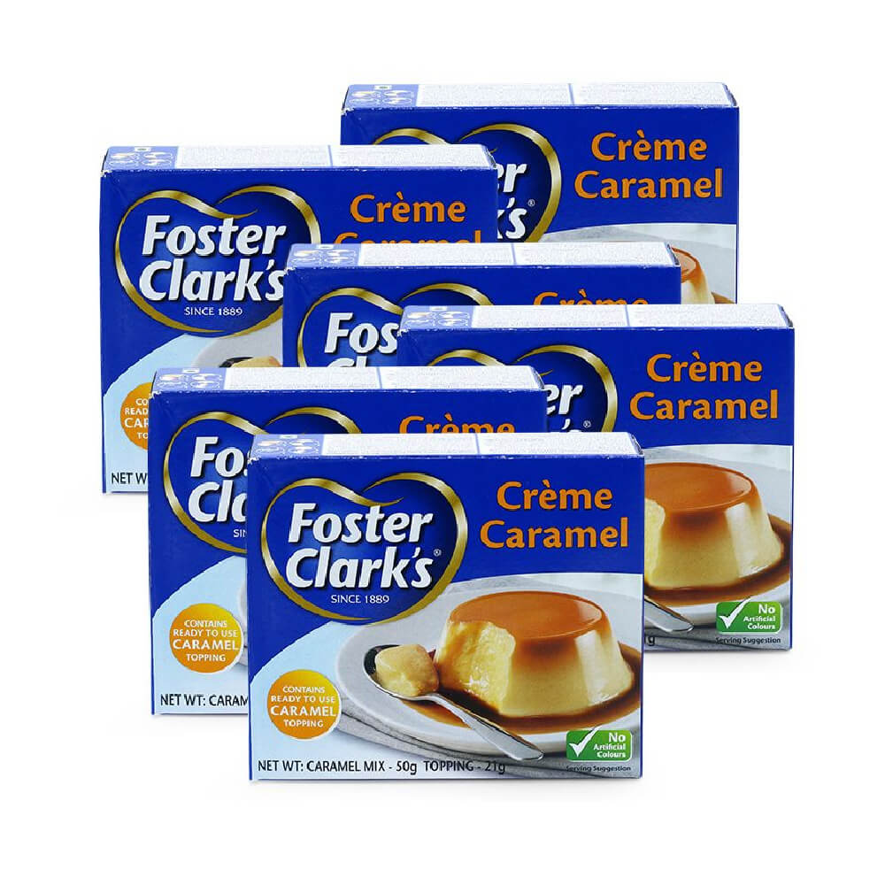Foster Clark's Creme Caramel 6x71gm