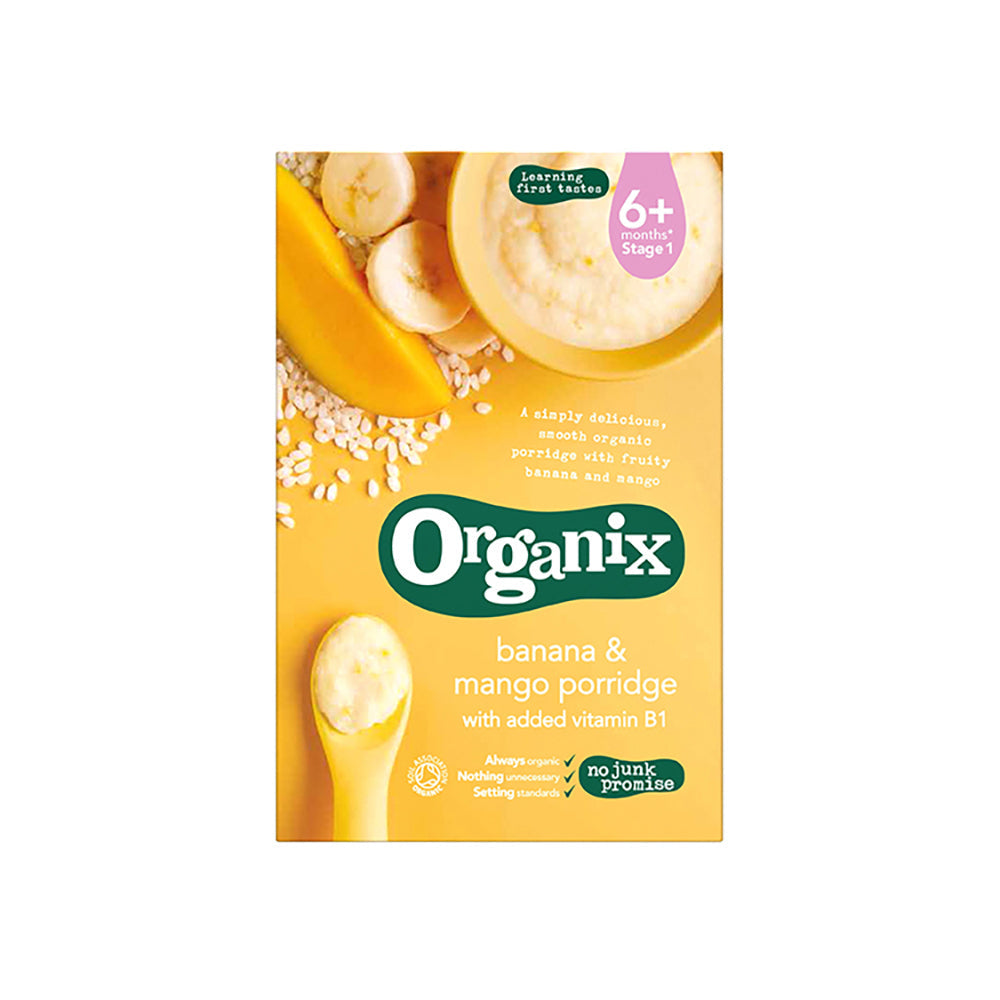 Organix Banana & Mango Porridge 120G