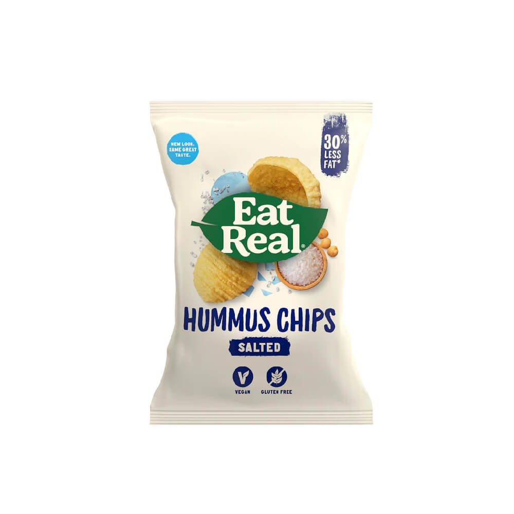 Eat Real Hummus Chips Sea Salt 135G
