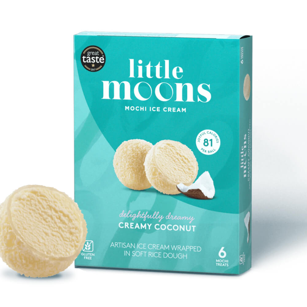 Little Moons Creamy Coconut Mochi Ice Cream 192gm