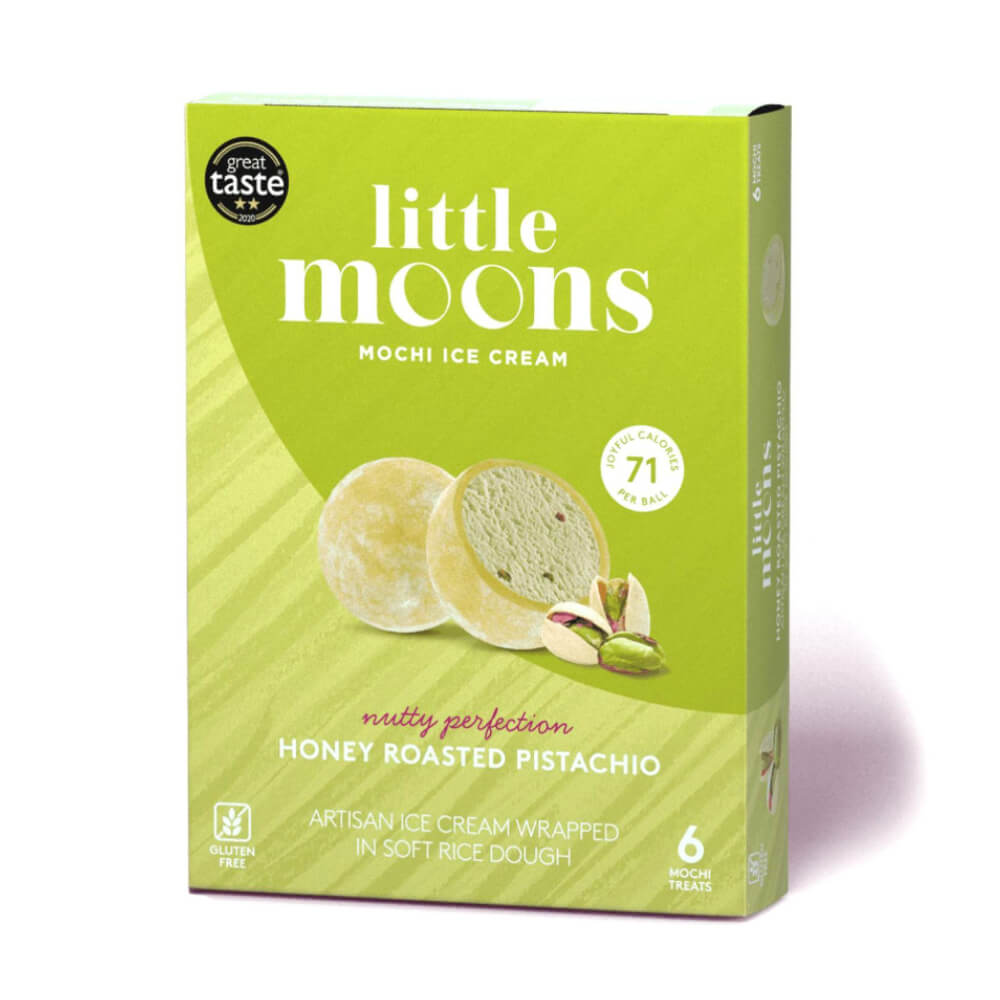 Little Moons Honey Roasted Pistachio Mochi Ice Cream 192Gm