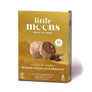 Little Moons Belgian Chocolate & Hazelnut Mochi Ice Cream 192Gm