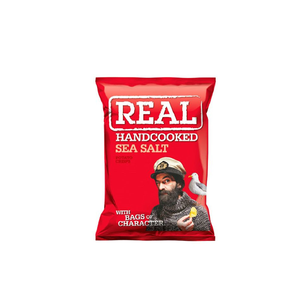 Real Crisps Sea Salt 150G