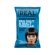 Real Crisps Sea Salt & Vinegar 150G