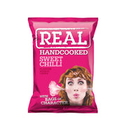 Real Hand Cooked Potato Crisps Sweet Chilli 150gm