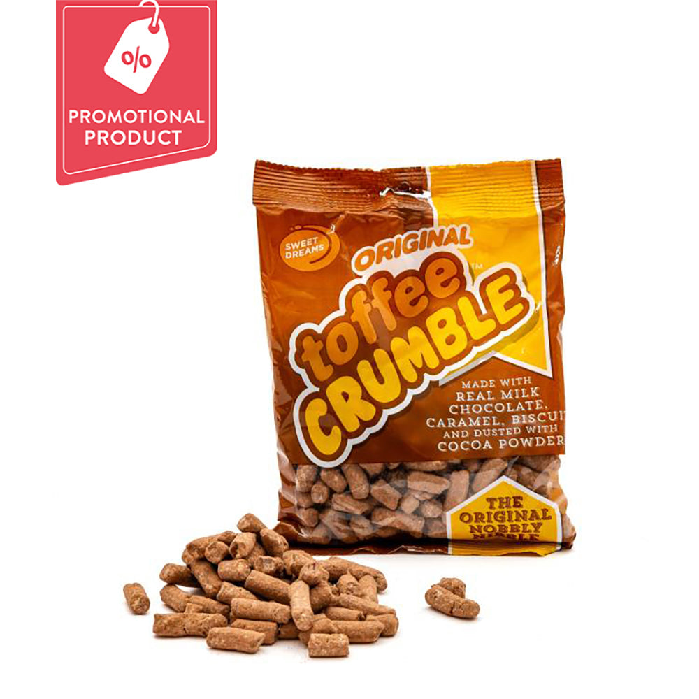 Choc Nibbles Toffee Crumble 125G