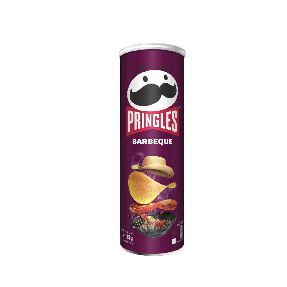 Pringles Barbecue Flavored Chips Can 165G