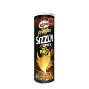 Pringles Sizzlin Spicy BBQ