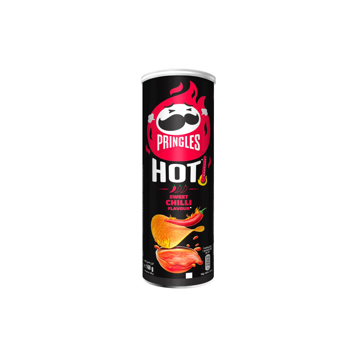 Pringles Hot Sweet Chilli Potato Chips 160g