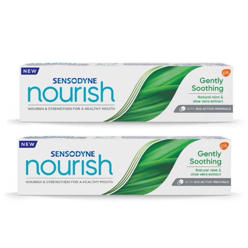 Sensodyne Toothpaste Nourish Gentle Soothing 75Ml(1+1)