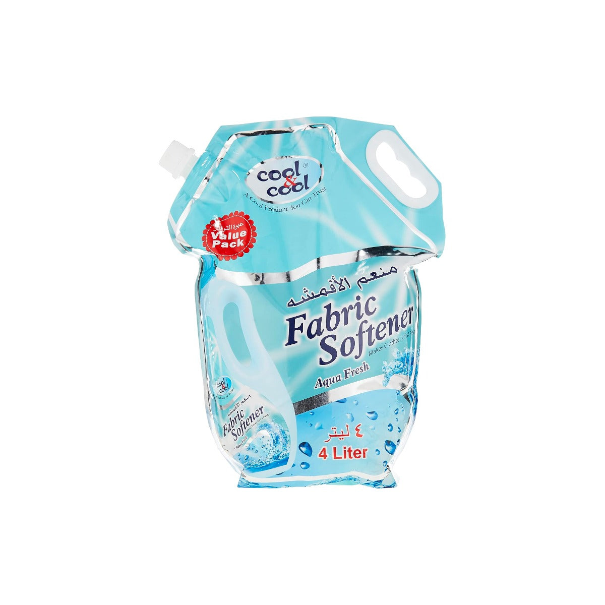 Cool & Cool Aqua Fresh Fabric Softener 4L
