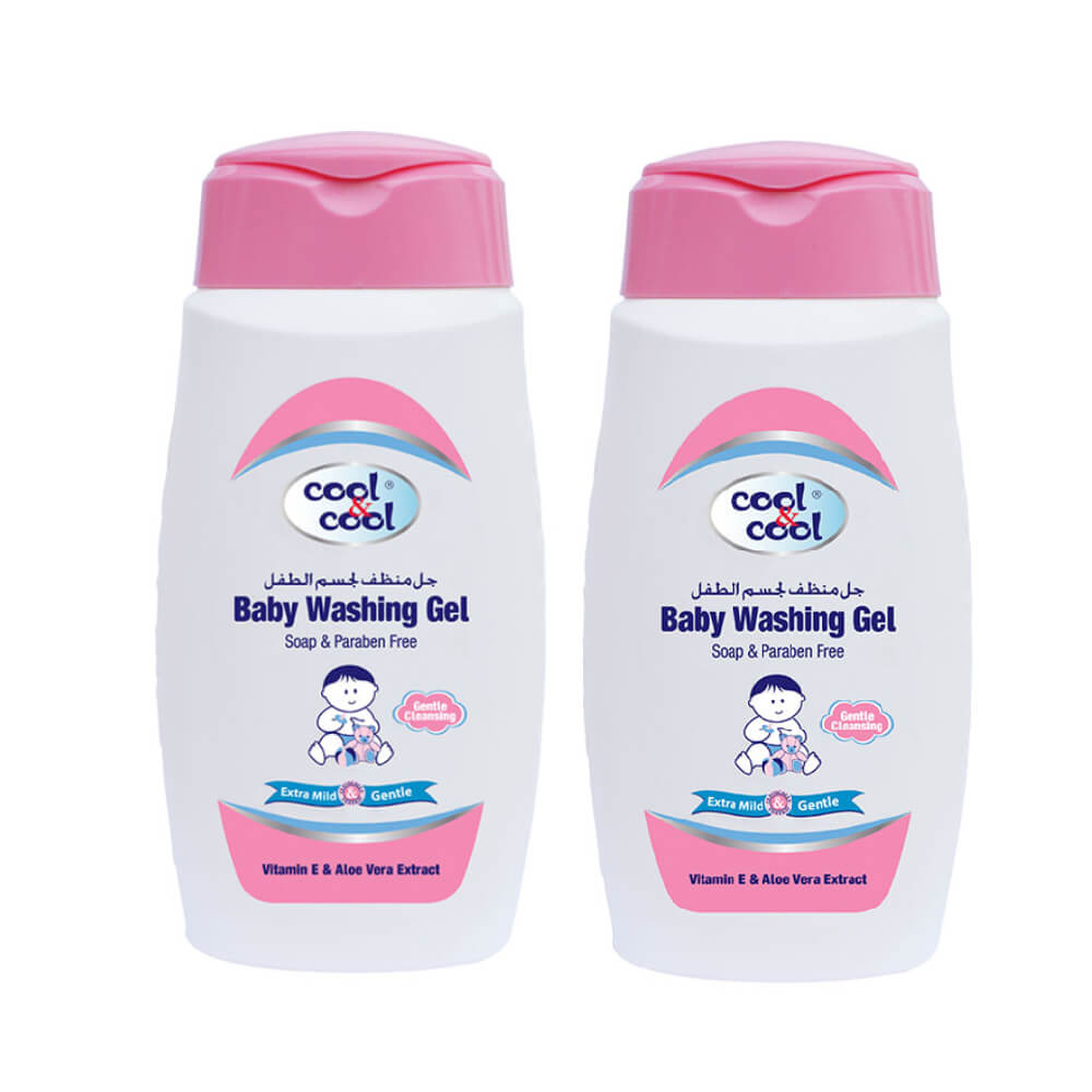 Cool & Cool Baby Washing Gel 2x250ml