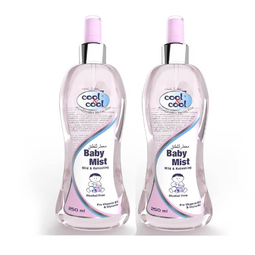 Cool & Cool Baby Mist Mild & Refreshing 2x250Ml
