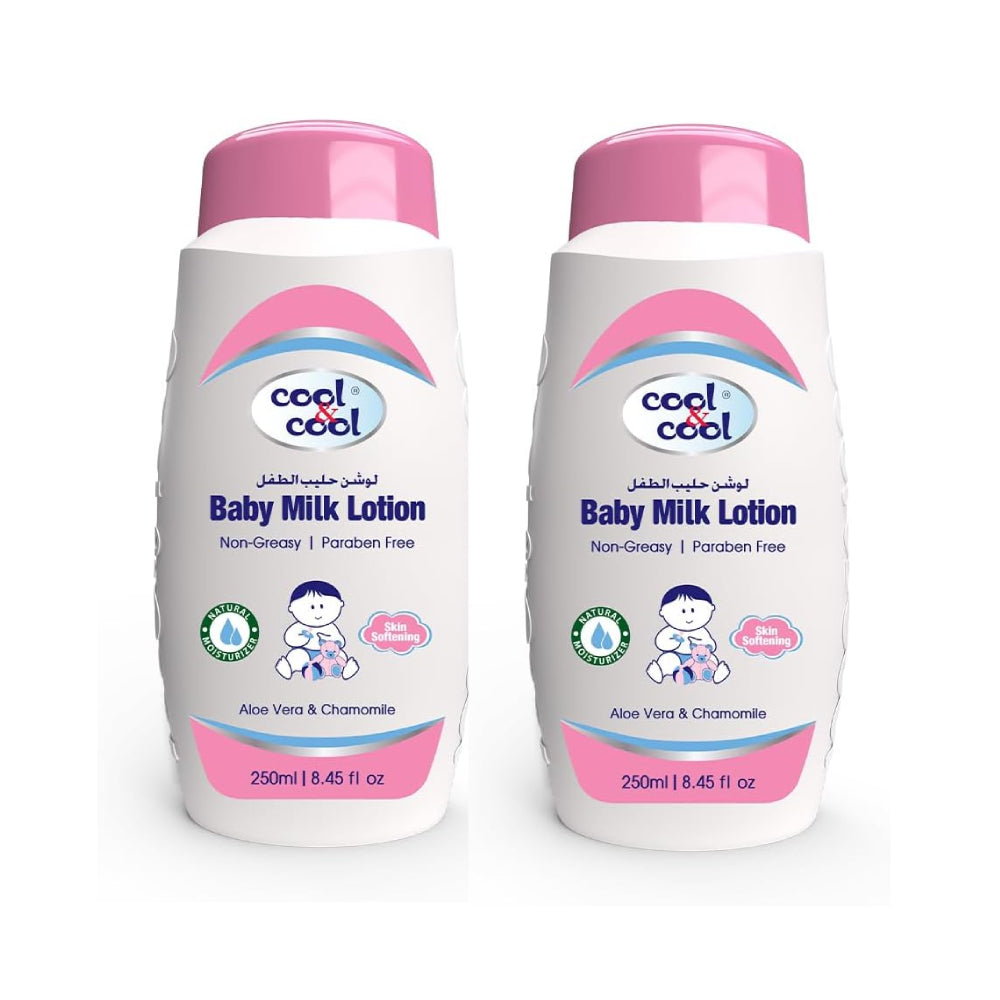 Cool & Cool Baby Milk Lotion 250ml 1+1 Free