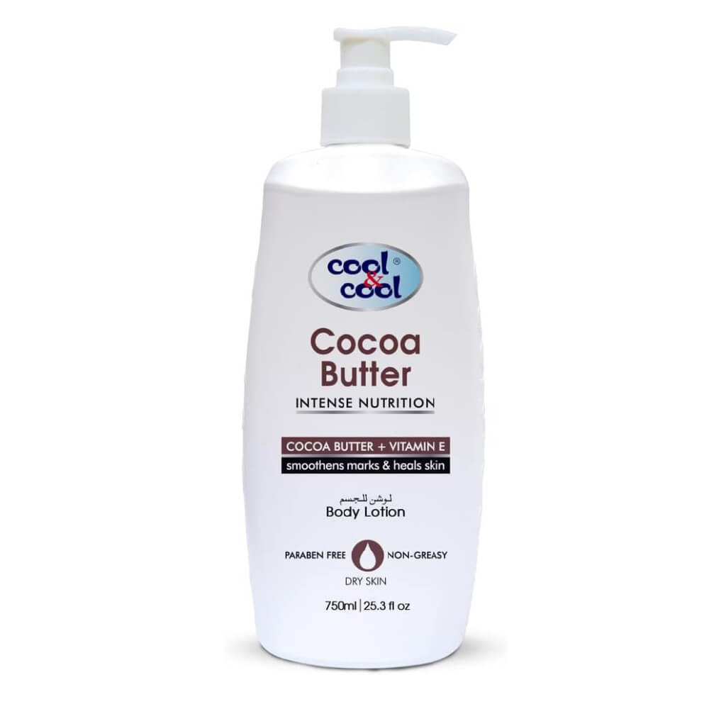 Cool & Cool Cocoa Butter Body Lotion 750ml
