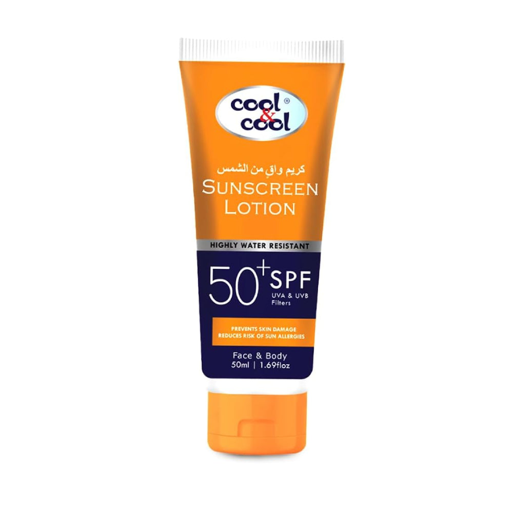 Cool & Cool Sunscreen Lotion 50 SPF 50ml
