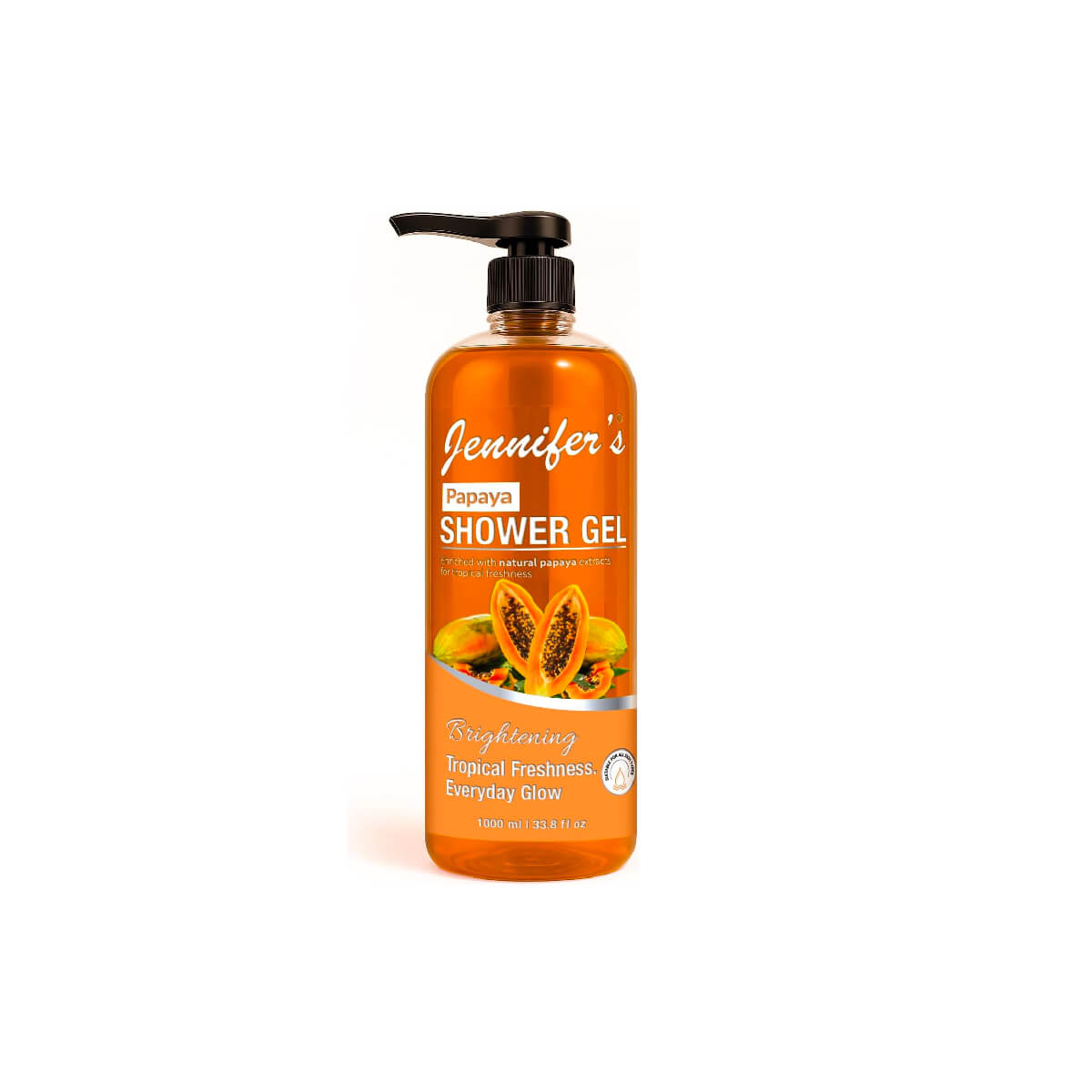 Jennifer's Papaya Shower Gel 1L