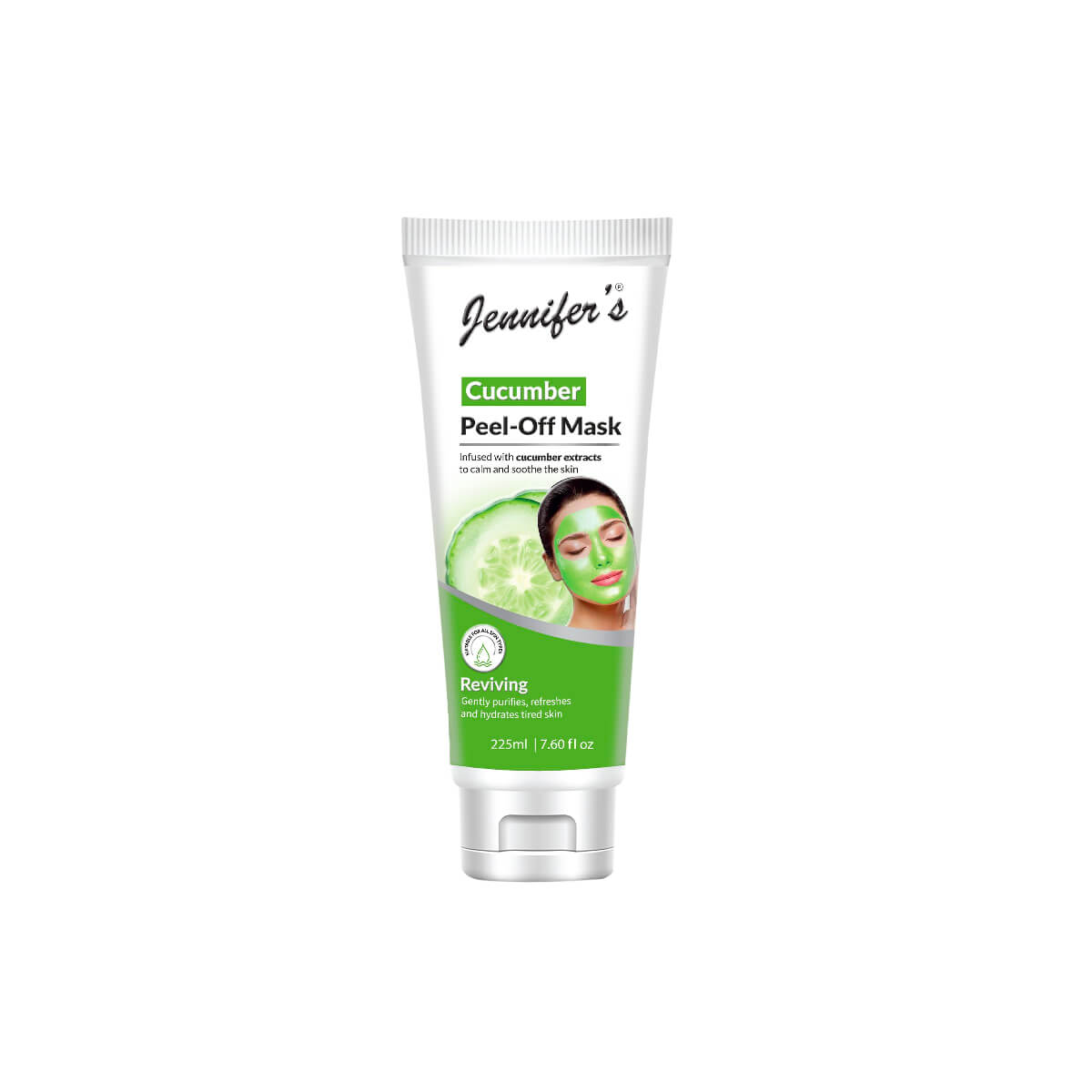 Jennifer's Cucumber Peel Off Face Mask 225ml