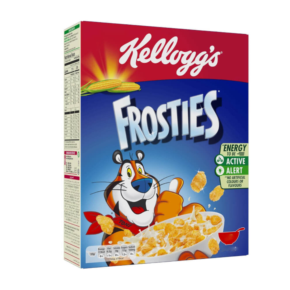 Kellogg's Frosties Corn Flakes Breakfast Cereal 330gm
