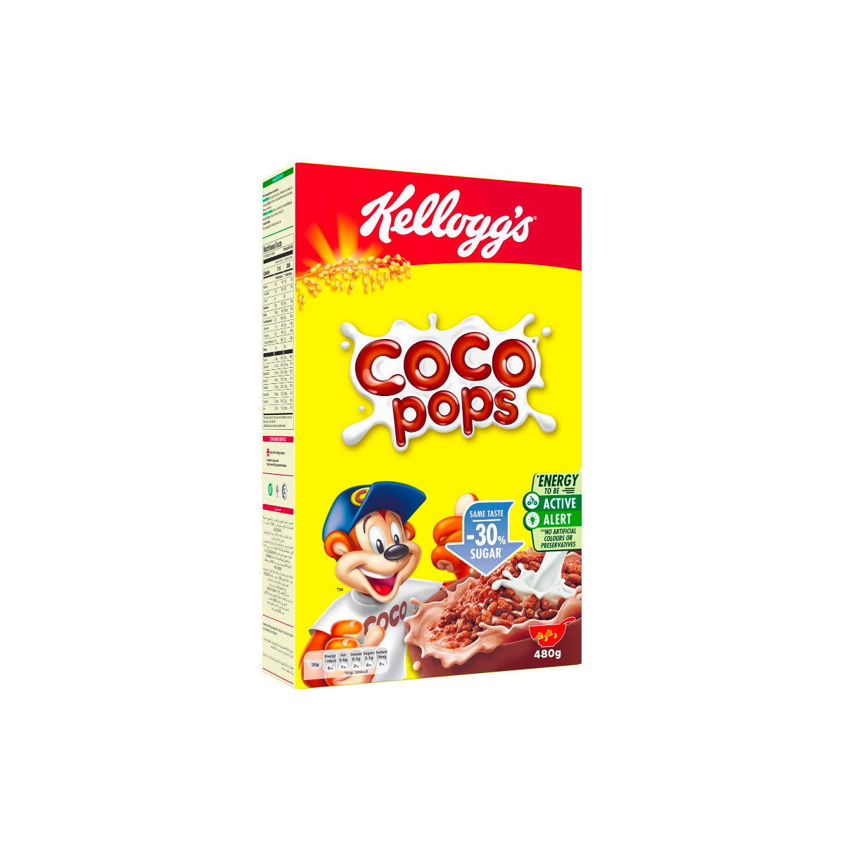 Kellogg's Original Coco Pops Breakfast Cereal 480g