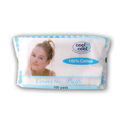 Cool & Cool Cosmetic Cotton Puffs 100s