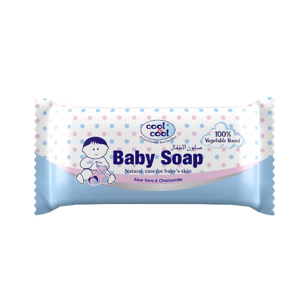 Cool & Cool Baby Soap Aloe Vera & Chamomile 125gm