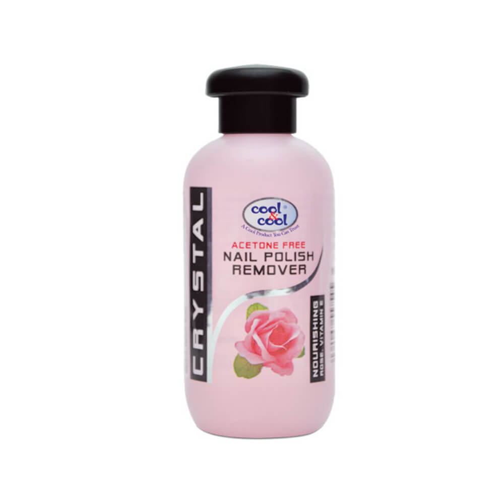 Cool & Cool Nail Polish Remover Rose 100ml