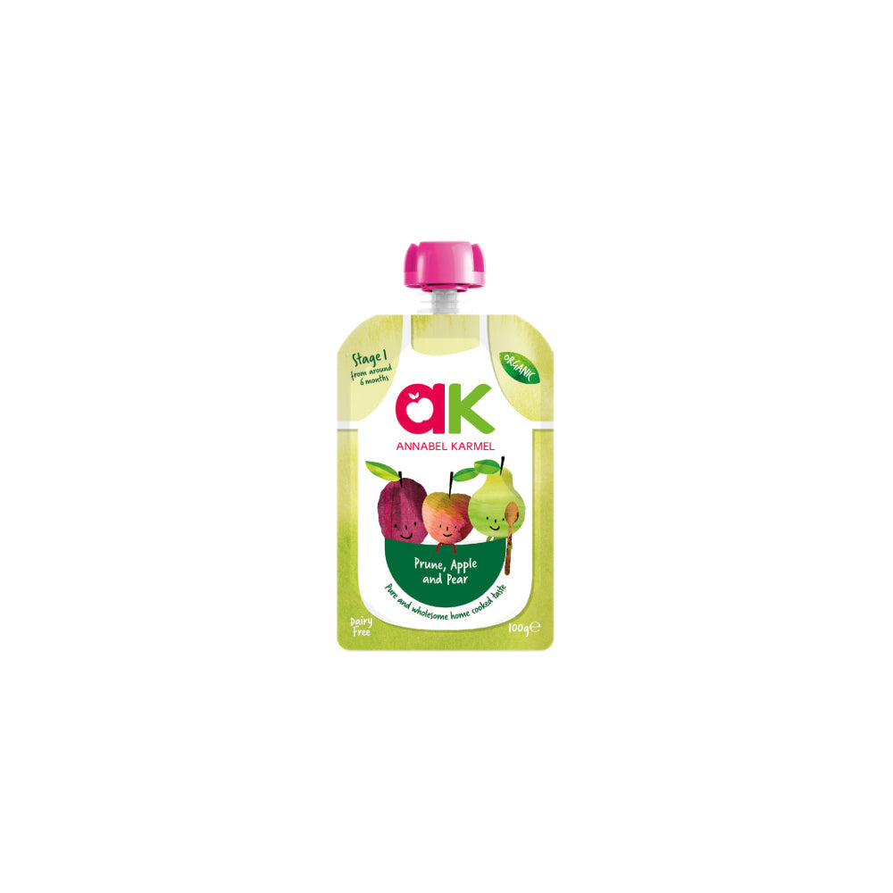 AK Org Prune, Apple & Pear Puree 100G