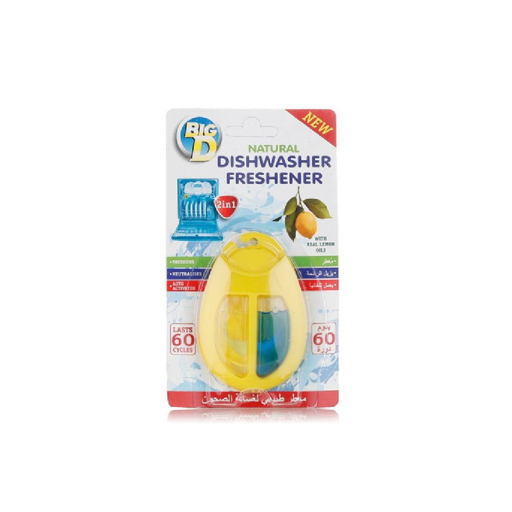 Big D Dishwasher Freshener Lemon Zest 200gm