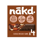 Nakd Cocoa Delight Raw Fruit & Nut Bar 4x35gm
