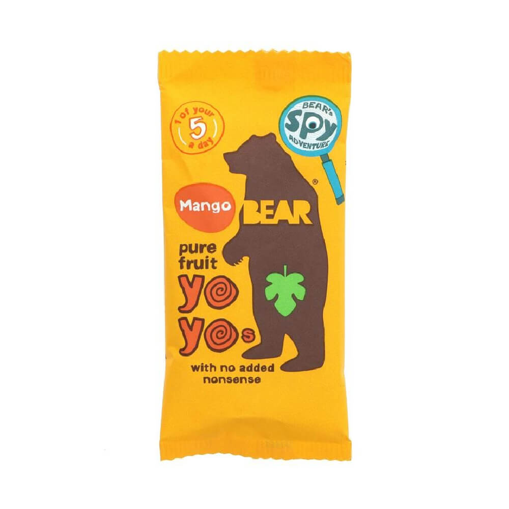 Bear Yo Yo's Mango Pure Fruit Rolls Snacks 20gm