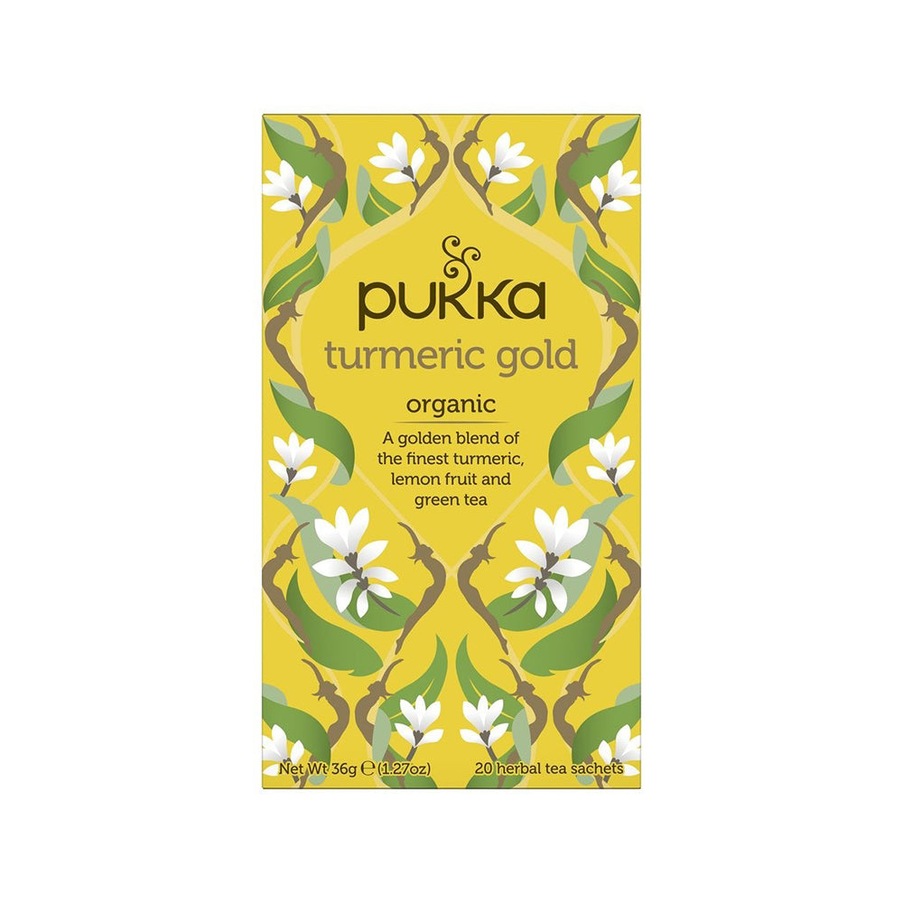 Pukka Organic Tea Turmeric Gold 1.8Gx20s
