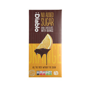 Diablo Dark Chocolate With Orange No Added Sugar 75gm