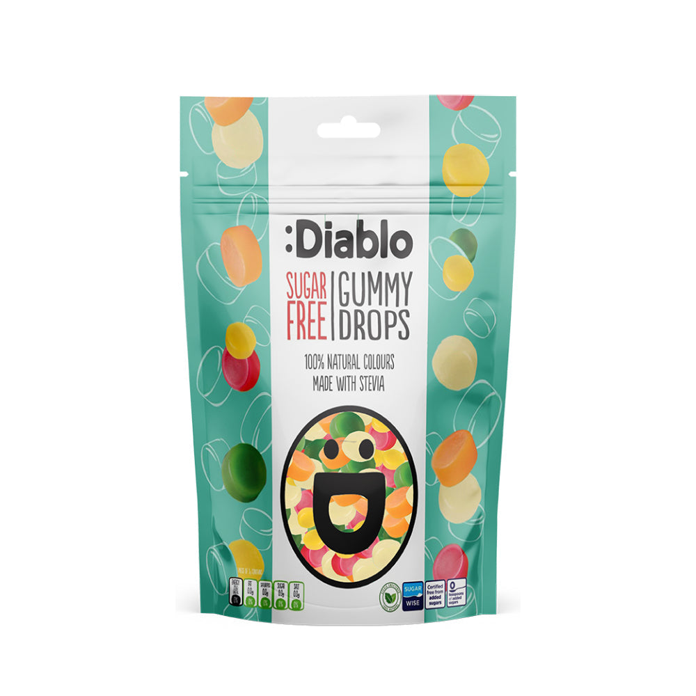 Diablo Gummy Drops Sugar Free 75gm