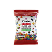 Diablo Coated Milk Chocolate Buttons No Added Sugar 40gm
