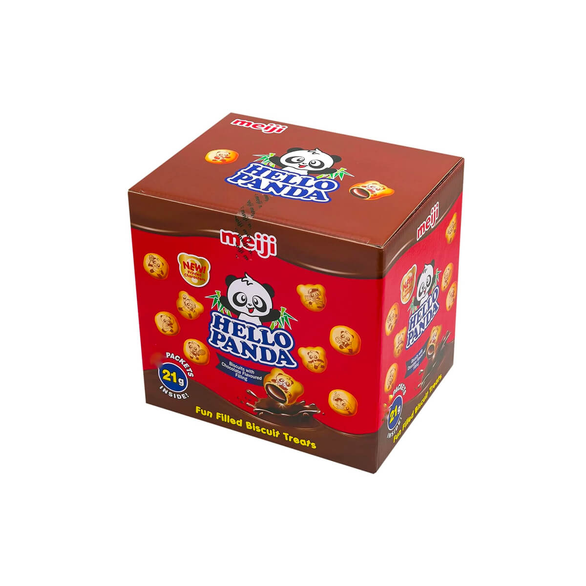 Meiji Mini Hello Panda Chocolate Filled Biscuit 10x21g